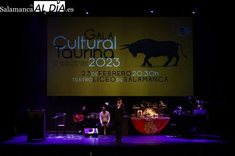 Gala Cultural Taurina en el Teatro Liceo. Fotos: David Sañudo