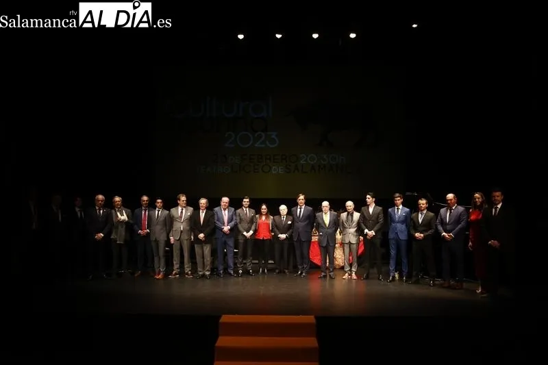 Gala Cultural Taurina en el Teatro Liceo. Fotos: David Sañudo