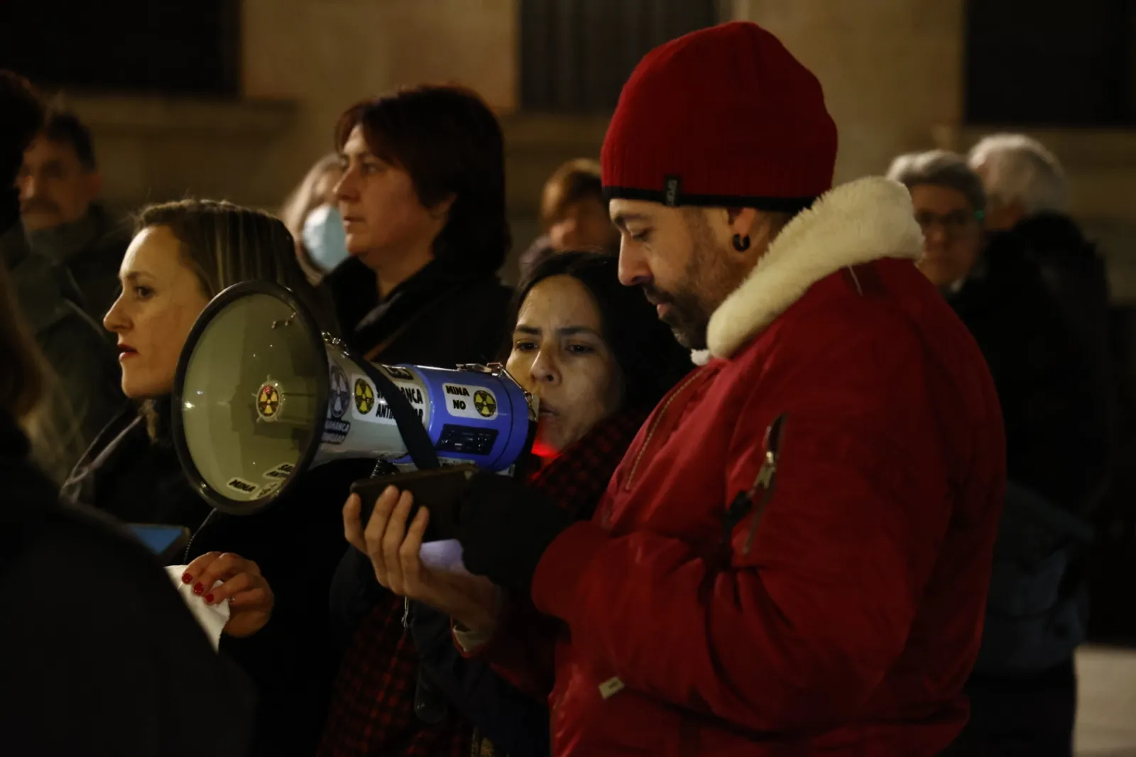 Foto 3 - As&iacute; ha sido la concentraci&oacute;n en Salamanca contra "todas las guerras"