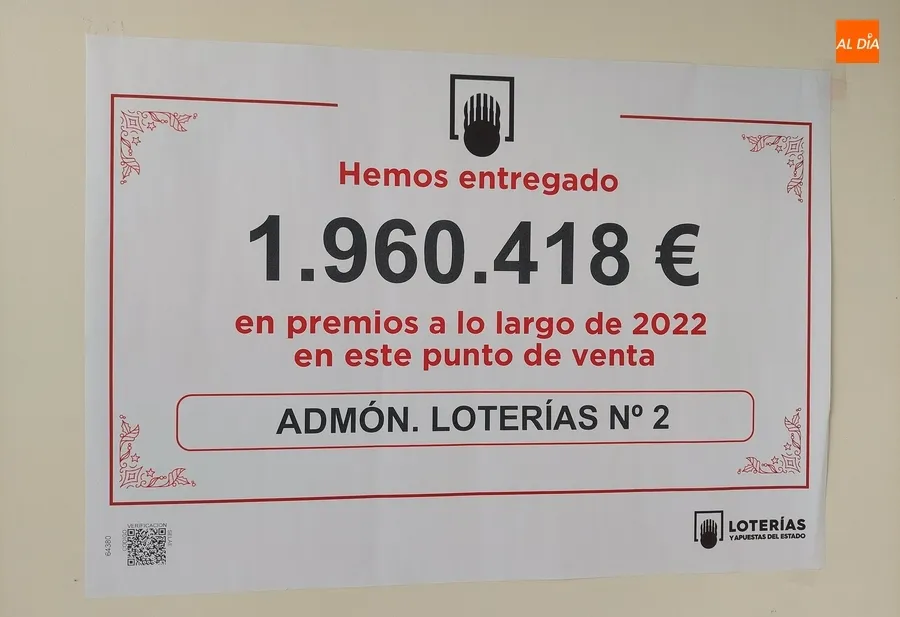 Foto 3 - La Administraci&oacute;n de Loter&iacute;as N&ordm;2 reparti&oacute; casi 2 millones de euros a lo largo de 2022
