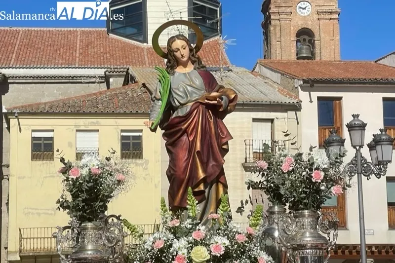 Las mujeres de Peñaranda disfrutan de la festividad de Santa Águeda