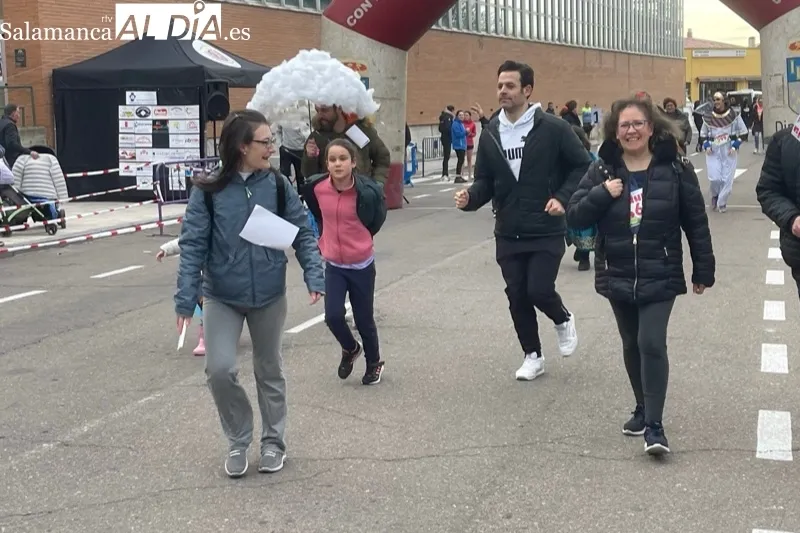 Peñaranda celebraba este sábado su séptima milla solidaria