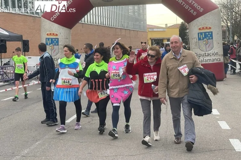Peñaranda celebraba este sábado su séptima milla solidaria
