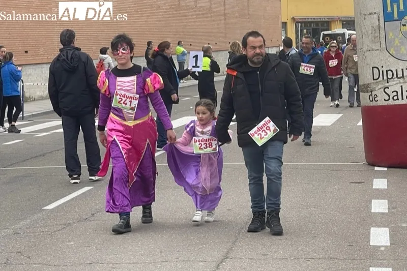 Peñaranda celebraba este sábado su séptima milla solidaria