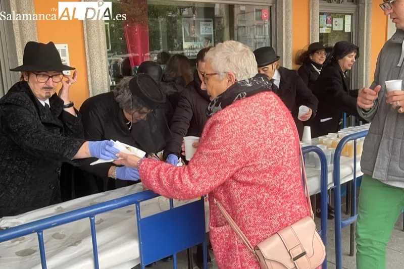 Las plazas de Peñaranda acogían el entierro de la sardina
