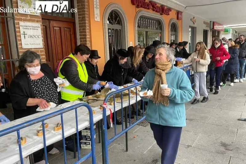 Las plazas de Peñaranda acogían el entierro de la sardina