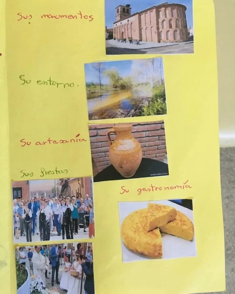 Los alumnos de 5º del Ceip Miguel de Unamuno realizan folletos turísticos