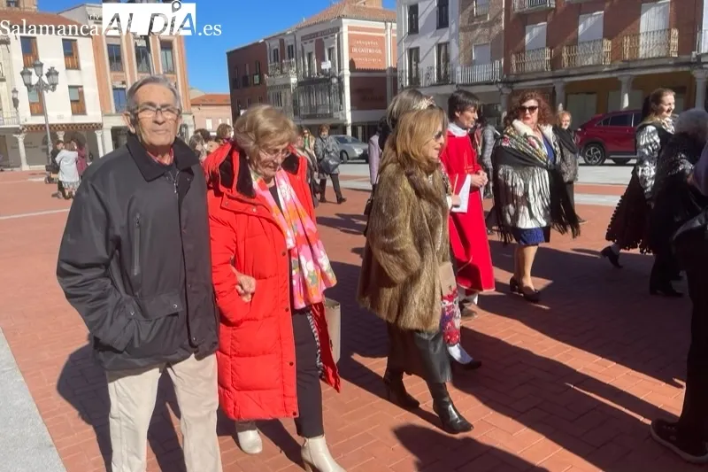 Las mujeres de Peñaranda disfrutan de la festividad de Santa Águeda