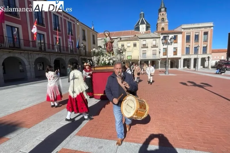 Las mujeres de Peñaranda disfrutan de la festividad de Santa Águeda