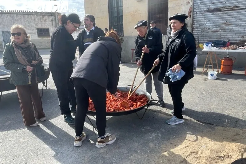 Villar de Gallimazo vive su XI Matanza Tradicional