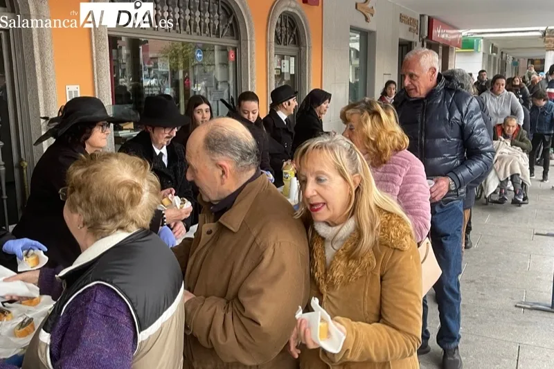 Las plazas de Peñaranda acogían el entierro de la sardina