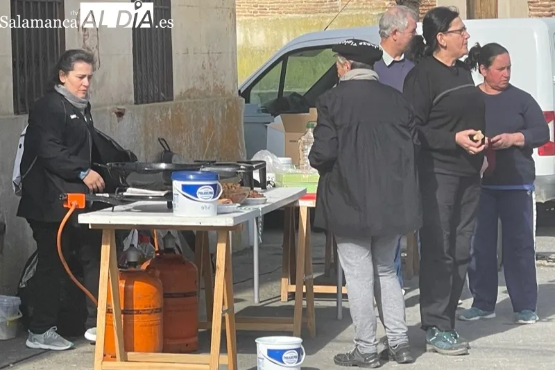 Villar de Gallimazo vive su XI Matanza Tradicional