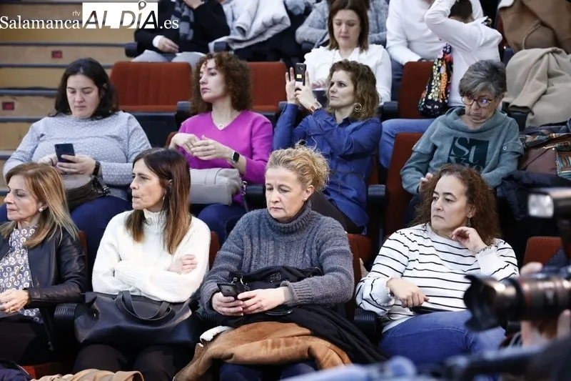 Congreso sobre Atención Primaria organizado por Comisiones Obreras en la Facultad de Medicina, en Salamanca. Foto de David Sañudo