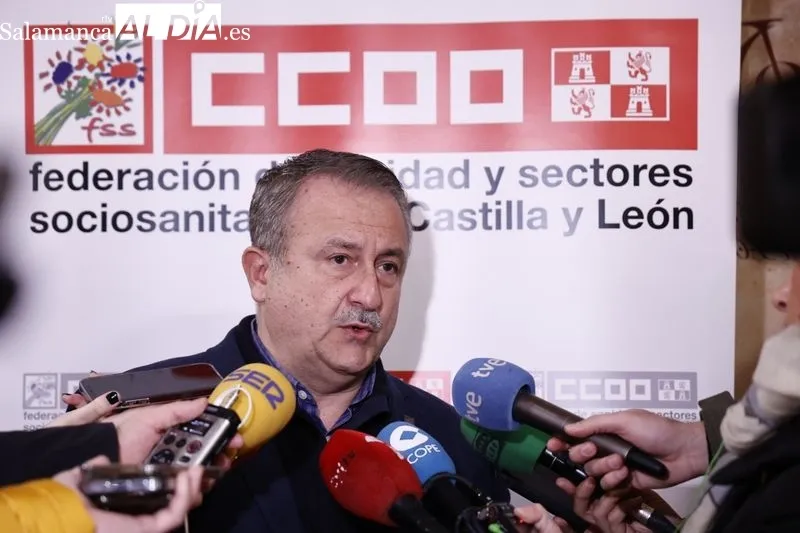 Congreso sobre Atención Primaria organizado por Comisiones Obreras en la Facultad de Medicina, en Salamanca. Foto de David Sañudo