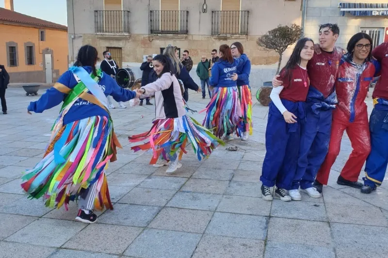 Quintos, Boteros y Águedas protagonizan un fin de semana festivo en Cantalpino