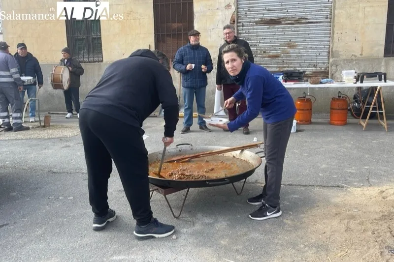 Villar de Gallimazo vive su XI Matanza Tradicional