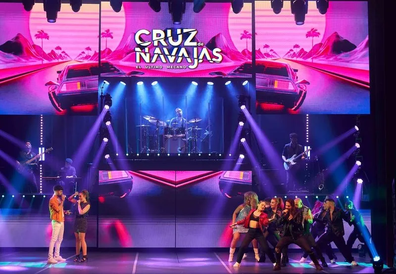 Una de las escenas del musical 'Cruz de Navajas' que llegará al CAEM