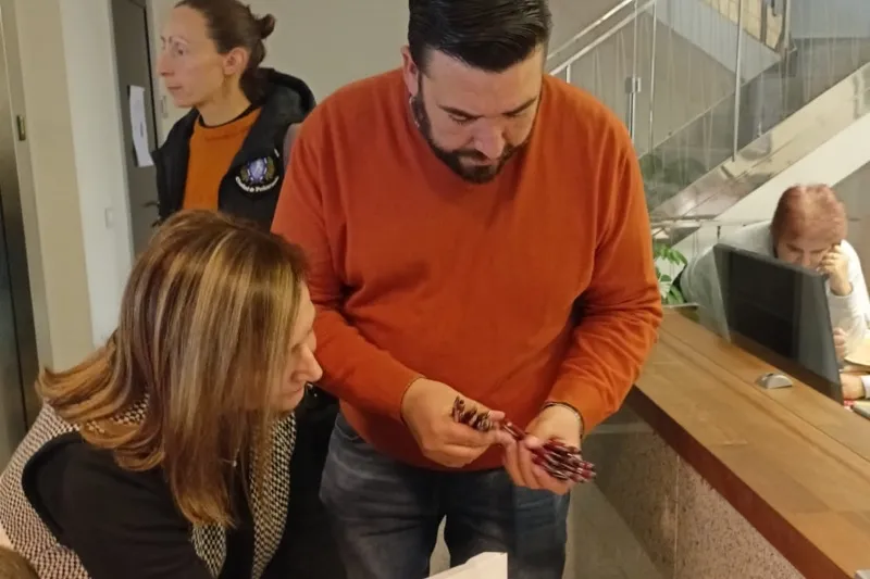 Alumnos del Ceip Miguel de Unamuno han conocido hoy el Ayuntamiento o la farmacia 