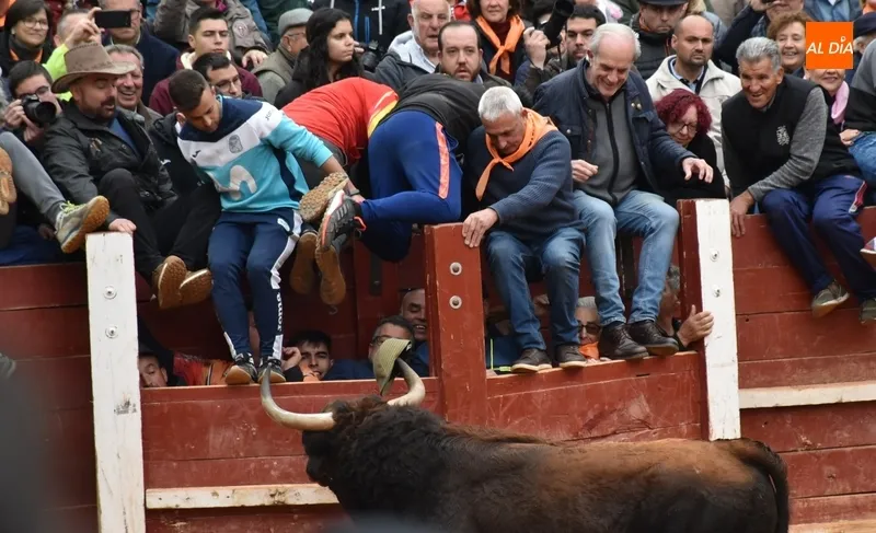 Foto 3 - Una capea menos vistosa salvo por varios referentes da paso a un desencierro con cuatro toros
