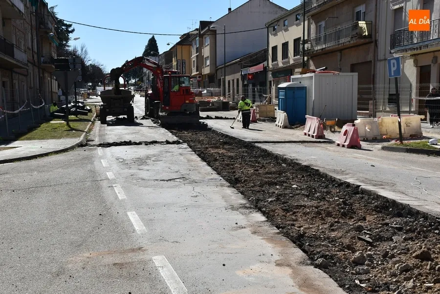 Foto 8 - Cortado al tr&aacute;fico el segundo tramo de la Avenida de Espa&ntilde;a