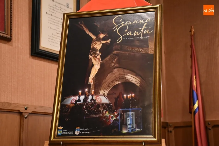 Foto 7 - El Cristo del Silencio ilustra el cartel de la Semana Santa Mirobrigense 2023