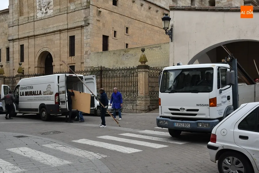 Foto 5 - Llega la hora del desmontaje de las casetas de la Plazuela del Buen Alcalde