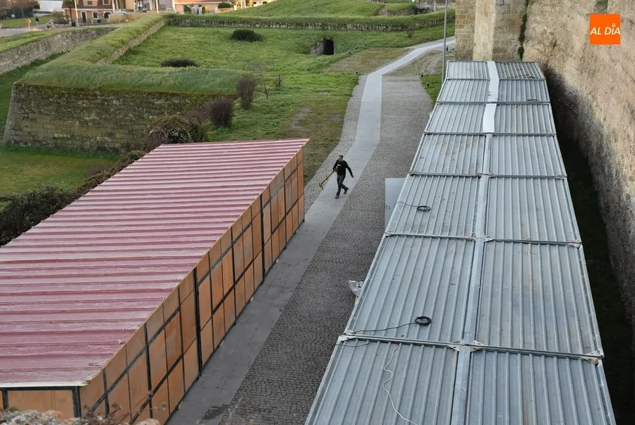 Foto 8 - Instaladas las primeras barreras del &lsquo;rect&aacute;ngulo m&aacute;gico&rsquo;