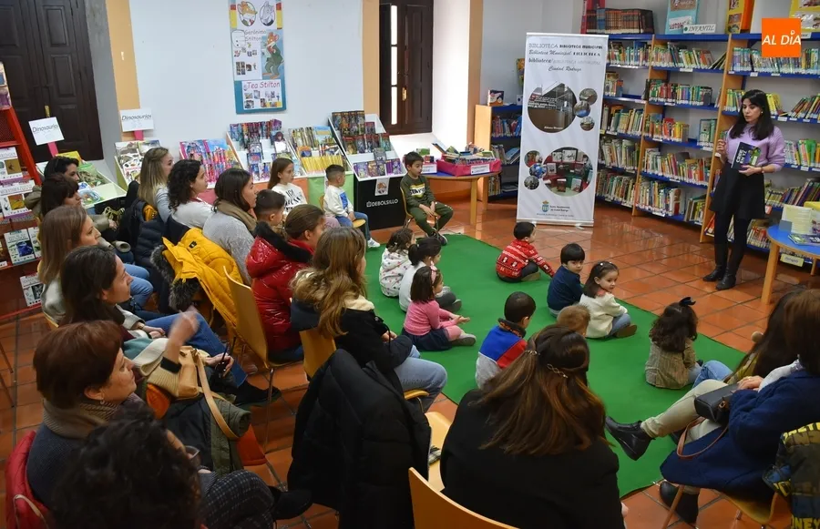 Foto 4 - Inma Serrano comparte con los ni&ntilde;os mirobrigenses su cuento &lsquo;Cree en ti&rsquo;