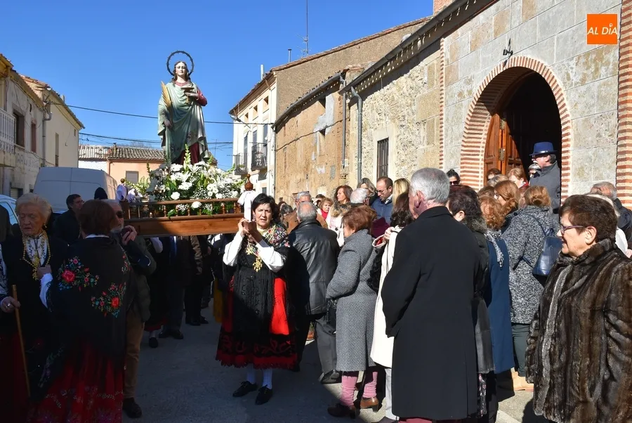 Foto 5 - Santa &Aacute;gueda sale en procesi&oacute;n tres a&ntilde;os despu&eacute;s