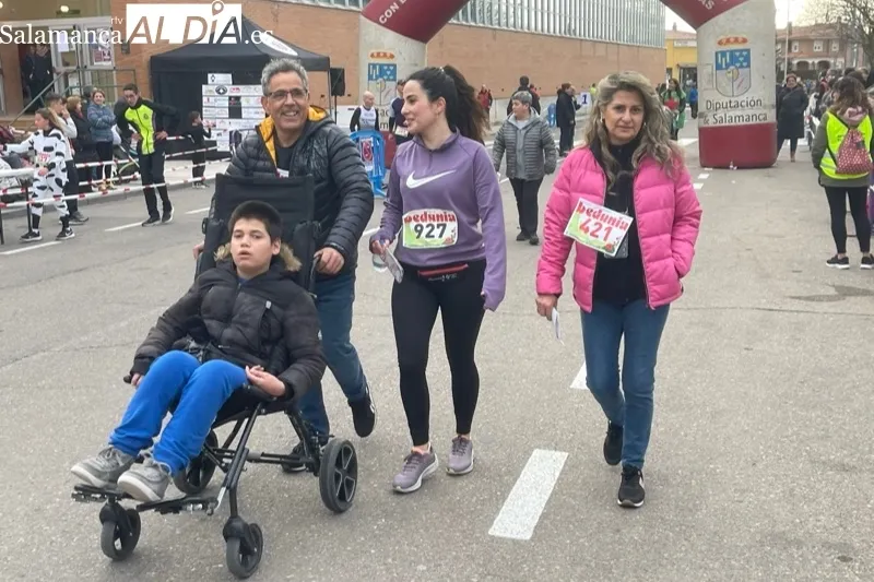 Peñaranda celebraba este sábado su séptima milla solidaria