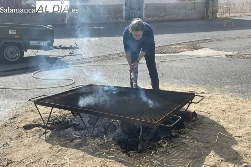 Villar de Gallimazo vive su XI Matanza Tradicional
