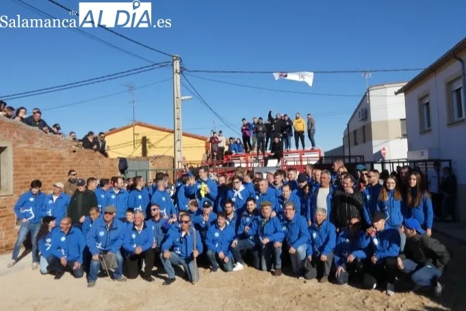 Babilafuente vivía este sábado su IV Toro de San Blas