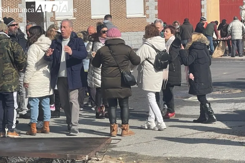 Villar de Gallimazo vive su XI Matanza Tradicional