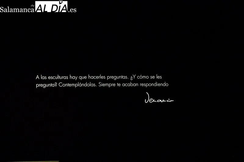 Exposición de Venancio Blanco en la sala de exposiciones de de Santo Domingo. Foto de José Amador Martín