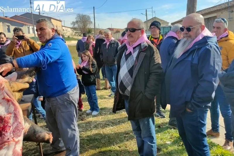Mancera de Abajo vivía este sábado su V Matanza Tradicional