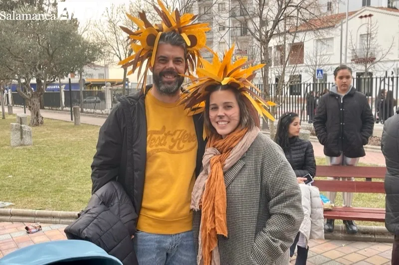 El parque La Huerta acogía el tradicional baile infantil de Carnaval