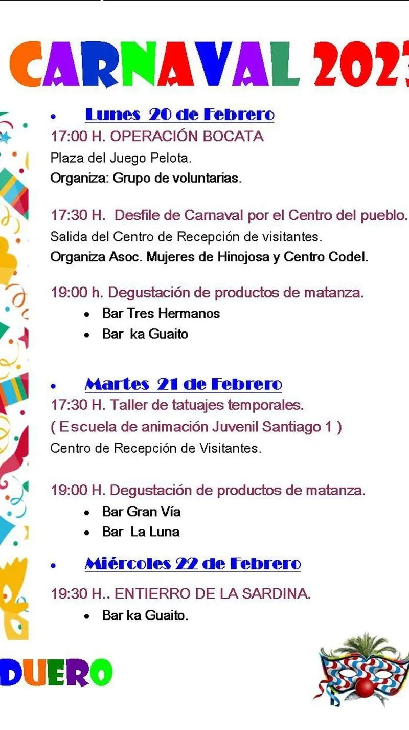 Un grupo de mujeres participantes en el desfile de disfraces del Carnaval del 2022