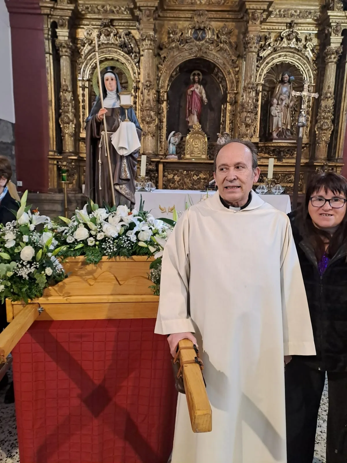 Foto 5 - San Andr&eacute;s bendice su nueva imagen de Santa Clara