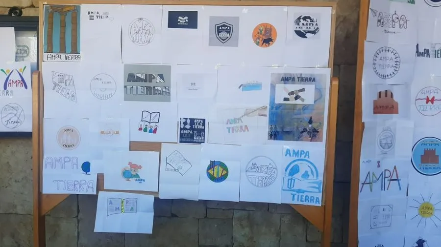 Foto 10 - Manuel de la Nava gana el concurso de creaci&oacute;n del nuevo logo de la AMPA del IES Tierra
