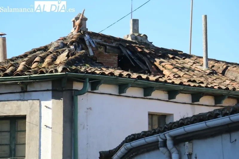 Vitigudino presenta varios edificios en su casco urnbano en estado de abandono y ruina 