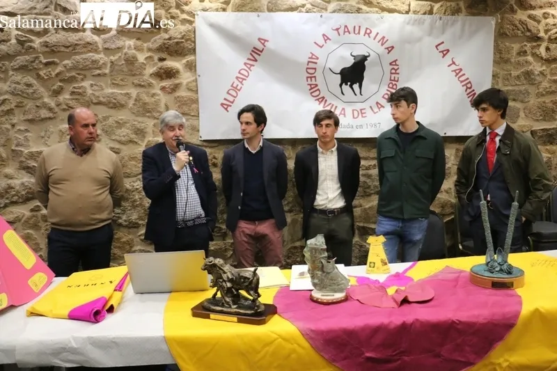 Entrega de los premios 2022 de la Peña La Taurina en Aldeadávila 