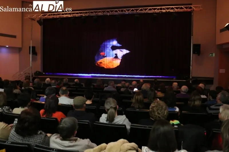 Representación de 'El Principito, el musical' por el Colectivo Teatro Telar en Vitigudino  / CORRAL