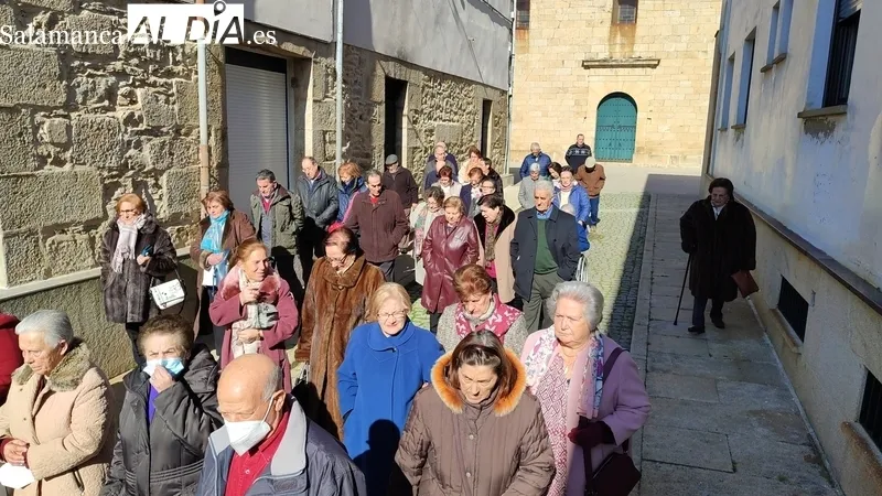 Celebración de la Virgen de las Candelas en La Fregeneda / CORRAL