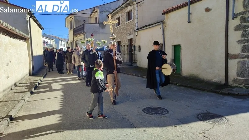 Celebración de la fiesta de San Blas en Peralejos de Abajo / CORRAL