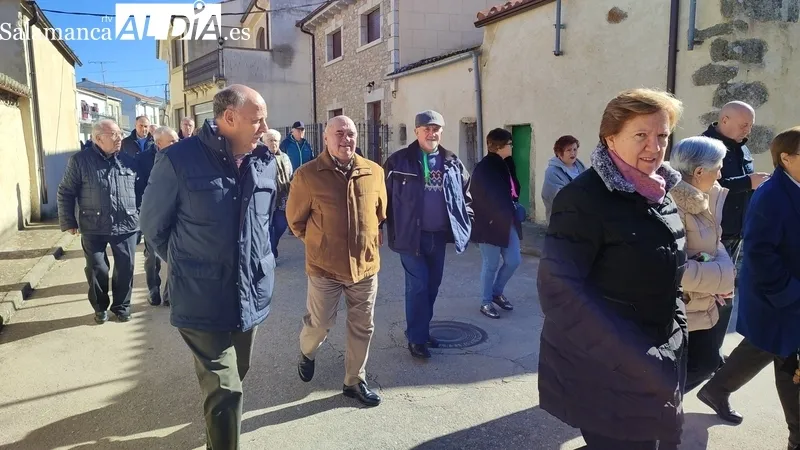 Celebración de la fiesta de San Blas en Peralejos de Abajo / CORRAL
