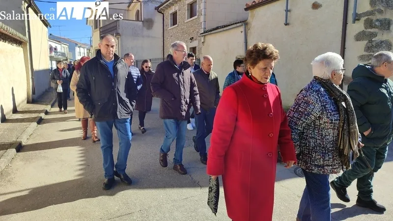 Celebración de la fiesta de San Blas en Peralejos de Abajo / CORRAL