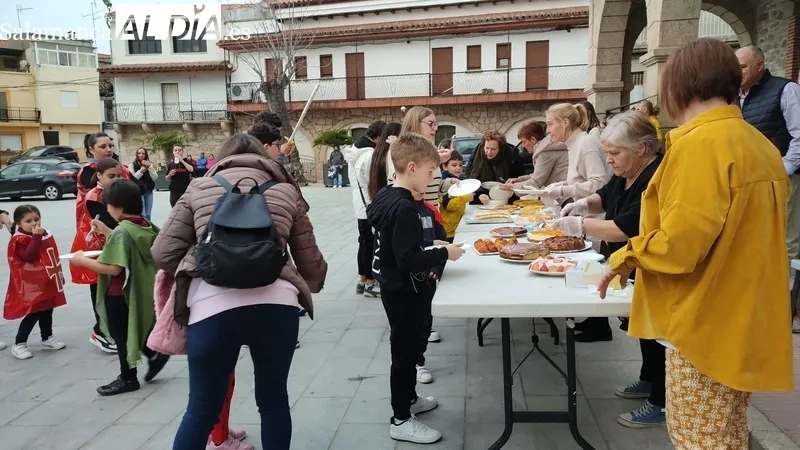 Celebración del Lunes de Carnaval en Villarino de los Aires / CORRAL