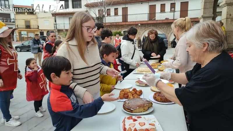 Celebración del Lunes de Carnaval en Villarino de los Aires / CORRAL