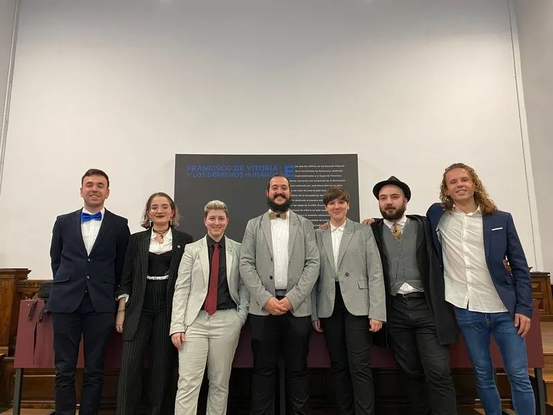 Moisés Piñero Ruiz, nuevo presidente del Consejo de Delegaciones de la Universidad de Salamanca, junto a su equipo