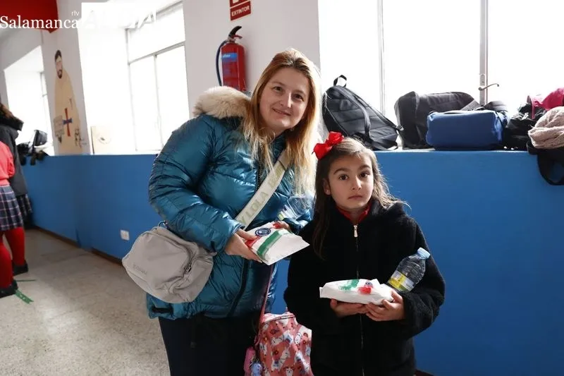 Operación Bocata en el colegio Trinitarios. Foto de David Sañudo